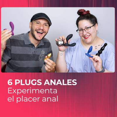 6 Plugs para experimentar el placer anal